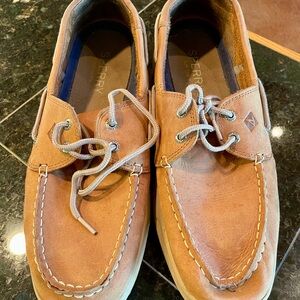 Sperry Men's Brown Suede Boat Shoes